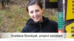 Svetlana Bundzjak, project assistant