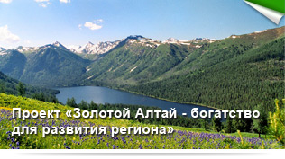 Проект «Золотой Алтай - богатство для развития региона»